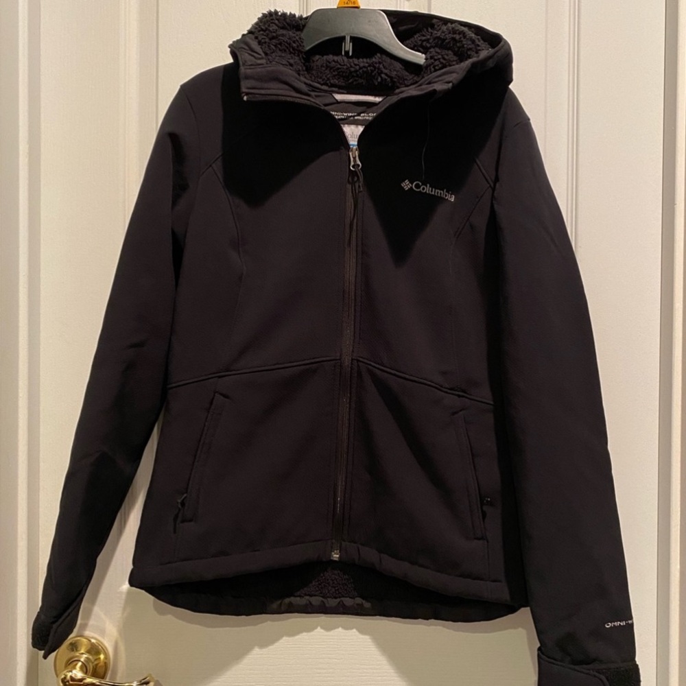 Black Columbia Breathable Windproof Jacket Size XS